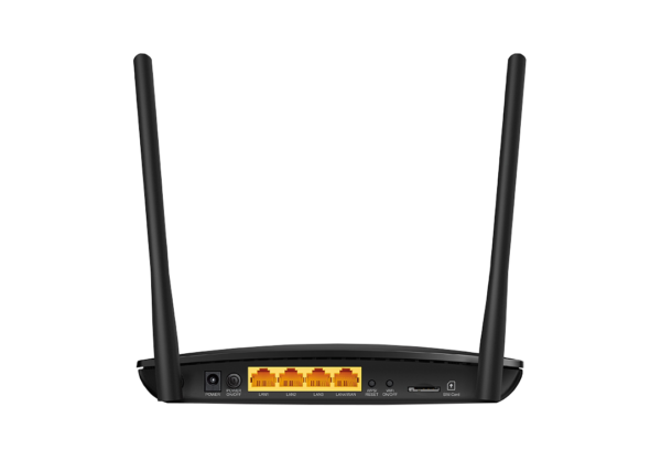 Router TP-Link color negro