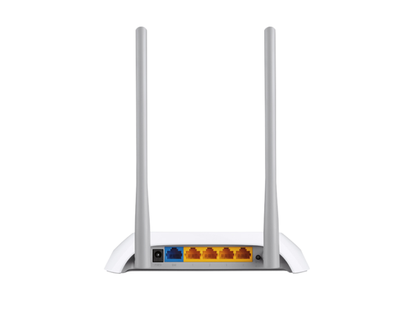 Vista trasera Router TL-WR842N a